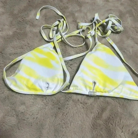 Triangle Bikini Swimsuit With Beach Skirt, - Picture 5 of 12